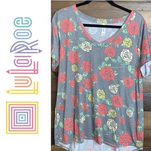 SOLD! EUC SZ L LuLaRoe CHRISTY T FLORAL!